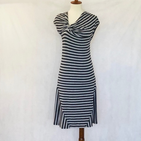 Athleta Pahala Knot Neck Striped Dress - Picture 2 of 8
